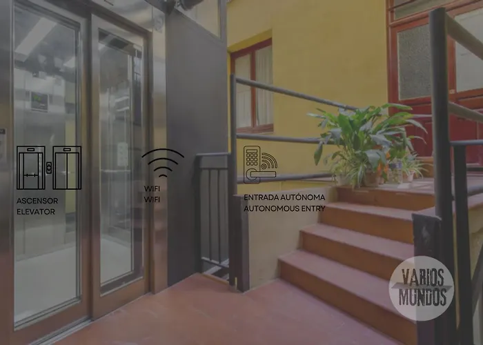 Petite E Chic Loft Para 3 En El Corazon De Madrid